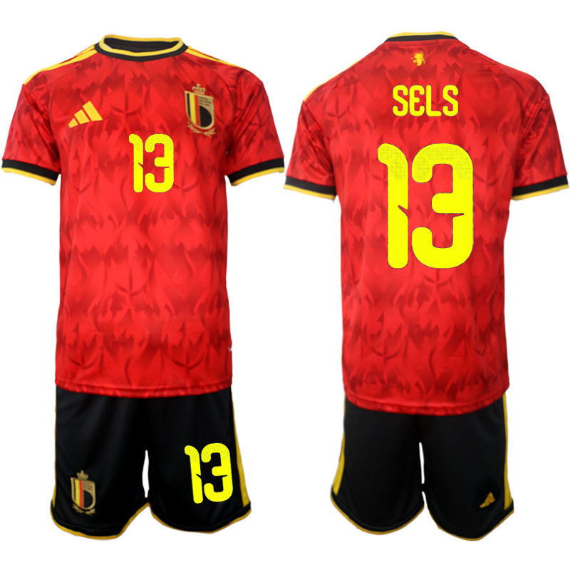 Men Belgium home #17 style 2026 World Cup Soccer jersey->belgium->Soccer Club Jersey